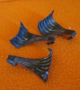 3 X OLD METAL PICTURE HOOKS~HAVE A LOOK!!!