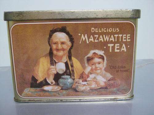 VINTAGE MAZAWATTEE TIN