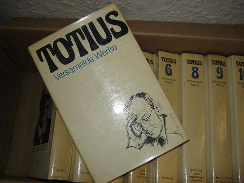 VERSAMELDE WERKE VAN TOTIUS ONVOLlEDIG DELE 1,2,3,4,5,6,8,9,10,11 CRAZY R1  START!!!