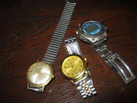 THREE  WATCHES  IN NEED OF TLC~ HAVE A LOOK!