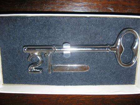 HEAVY METAL 21ST BIRTHDAY KEY ~ IN GOOD CONDITION!!!