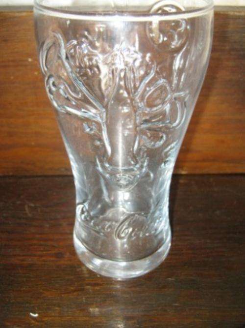 COLLECTABLE COKA COLA GLASS~ NO CHIPS OR CRACKS~ HAVE A LOOK!!!!!!!!!!