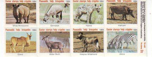 Easter 1984 Stamp Sheet