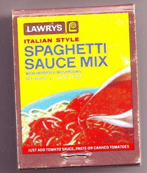 Booklite Match Co. Selection of 7 Match books - LAWRY's Food Products