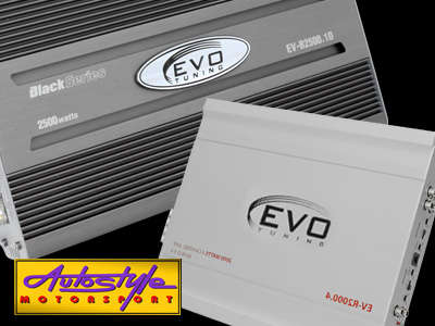 Evo 2000w 4ch Revolution Serie Amplifier - 2000watt peak power - rms @ 4ohm 80w x 4ch - rms @ 2ohm 1