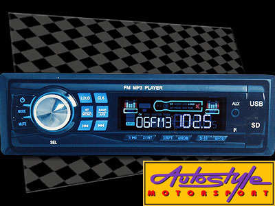 Smyka Radio/Sd/USB/FM Media Player   -mp3 playback - FM Tuner with 18 stations - Clock - 50w x 4 - U