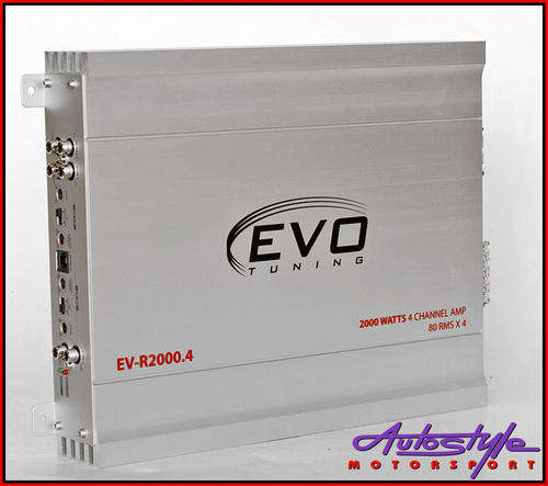 Evo Revolution Series 2000w 4ch Amp
