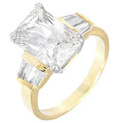 ** Read B4 Bidding ** 11.00ctw Diamond & Diamond ZrO2 Ring / Size 7