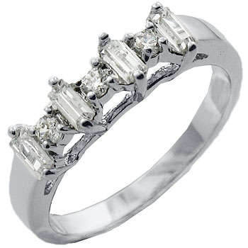 ** VALENTINE'S DAY ** 2.00ctw Diamond & Diamond ZrO2 Ring / Size 8