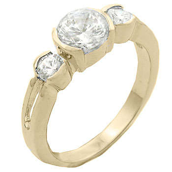 ** MOTHER'S DAY ** 2.25ctw Diamond & Diamond ZrO2 Ring