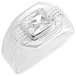 ** Read B4 Bidding ** His 1.75ctw Diamond ZrO2 Ring