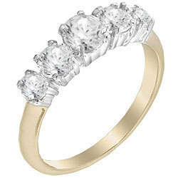 ** Read B4 Bidding ** 3.00ctw Diamond & Diamond ZrO2 Ring / Size 6