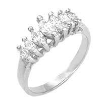 ** Read B4 Bidding ** 1.50ctw Diamond & Diamond ZrO2 Ring / Size 6