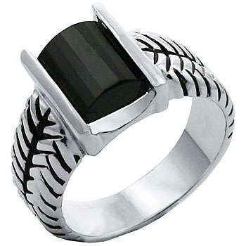 ** Read B4 Bidding ** Designer 3.00ctw Black Diamond ZrO2 Ring / Size 9