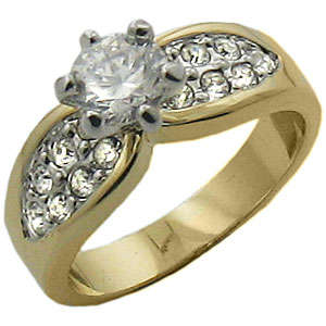 ** Read B4 Bidding ** Designer 5.00ctw Diamond & Diamond ZrO2 Ring / Size 7