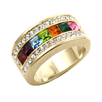 ** Read B4 Bidding ** 5.00ctw Swarovski Austrian Crystal Ring / Size 10