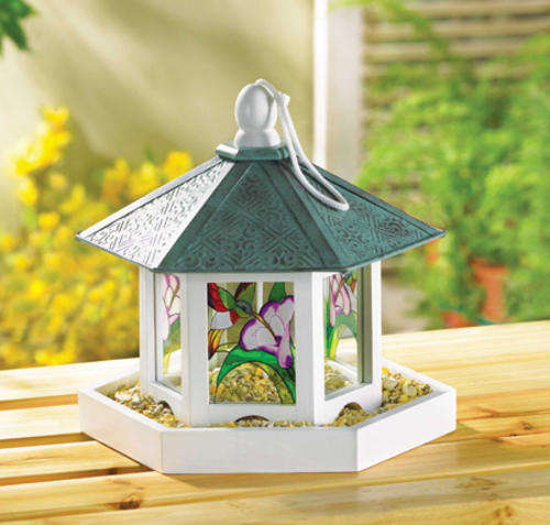 ** Read B4 Bidding ** Butterfly Gazebo Bird Feeder