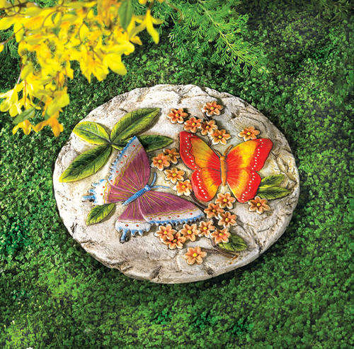 ** Read B4 Bidding ** INTRODUCING Home Decor 'n More / Butterfly Stepping Stone