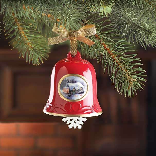 ** Read B4 Bidding ** THINK CHRISTMAS!  Thomas Kinkade Bell