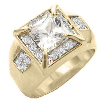 ** Read B4 Bidding ** 5.00ctw Diamond & Diamond ZrO2 Ring / Size 12