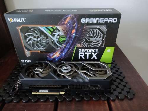 Palit GeForce RTX 3070 GamingPro OC  8GB GDDR6 256-bit PCI-E 4.0 Desktop Graphics