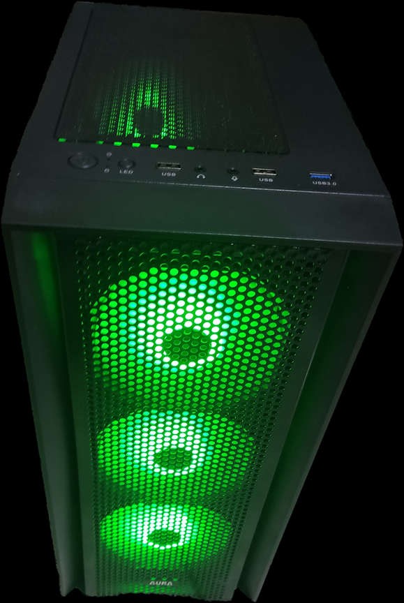 Ryzen 5 5600X Gaming PC with RTX 3070 8GB & 32GB RAM + K&M