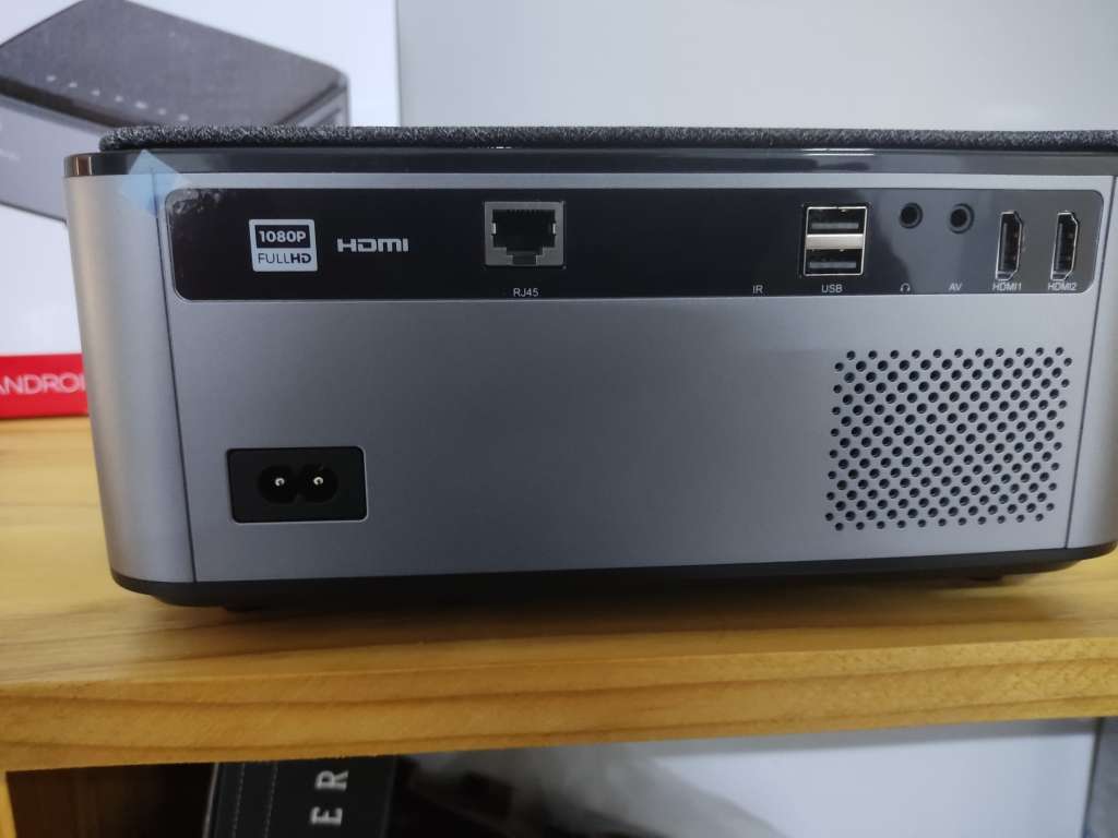 Aiwa 5.1 Smart Android Projector Full HD 1080P ATQP-828 with Universal Wall/Ceiling Mount