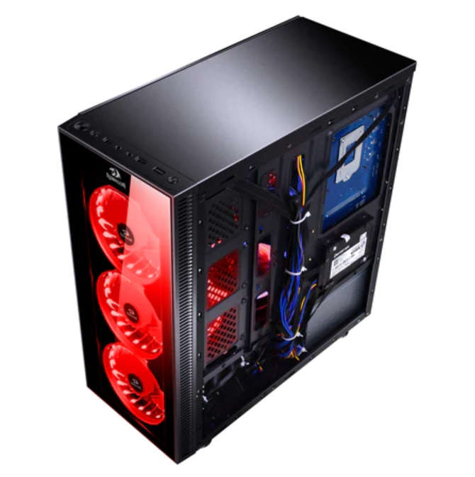 Ryzen 5 Budget Gaming PC with RX 580 8GB & 20GB RAM + 4-in-1 Bundle & 24` 1080p Monitor
