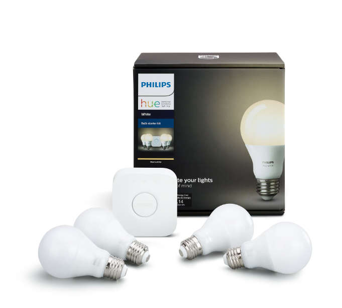 Philips Hue Smart Bulb Starter Kit(Hub+6 Bulbs)