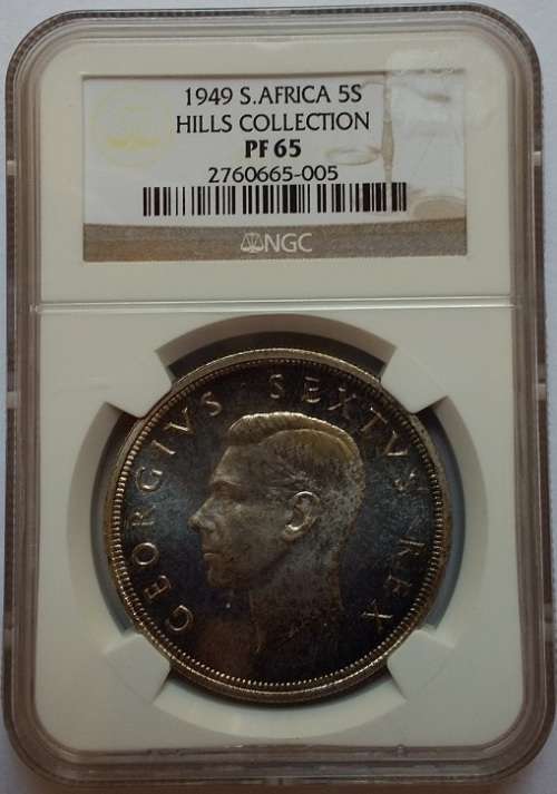 1949 Union Crown 5/ NGC Graded PF65 Scarce!