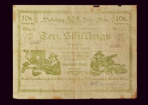 1900 Mafeking Siege 10 Shillings