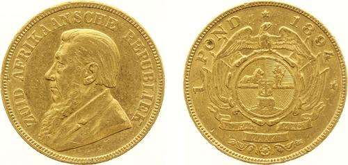 1894 ZAR Kruger Pond XF