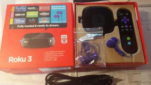 Roku 3 1080p HD Media Player Model 4200R