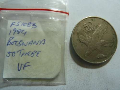 1984 Botswana 50 Thebe