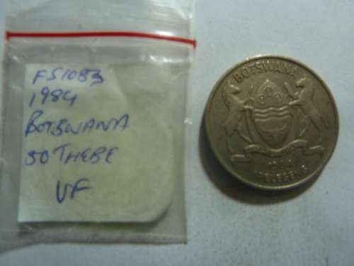 1984 Botswana 50 Thebe