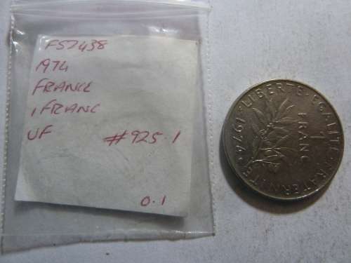 1974 France 1 franc