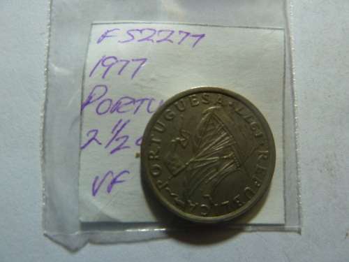 1977 Portugal 2 1/2 escudos