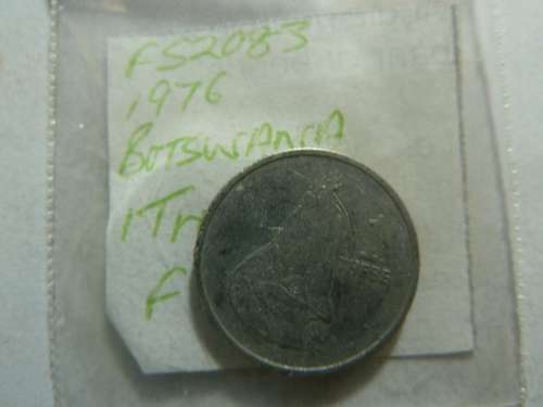 1976 Botswana 1 thebe