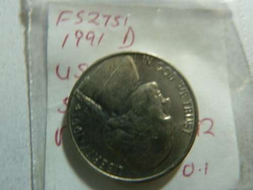 1991 United States of America 5 cent