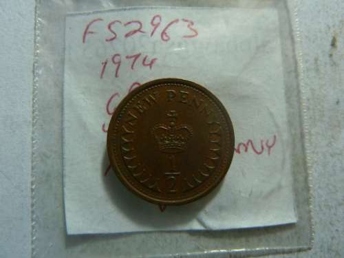 1974 Great Britain 1/2 new penny