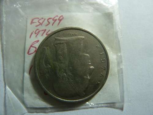 1974 Belgium 1 franc