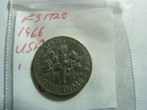 1966 United States of America 1 dime (10 cents)