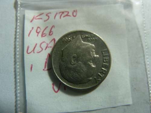 1966 United States of America 1 dime (10 cents)