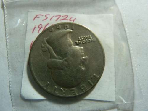 1966 United States of America 1 quarter (25 cents)
