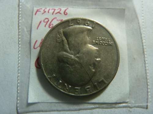 1967 United States of America 1 quarter (25 cents)
