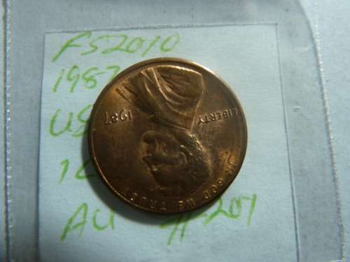 1987 United States of America 1 cent