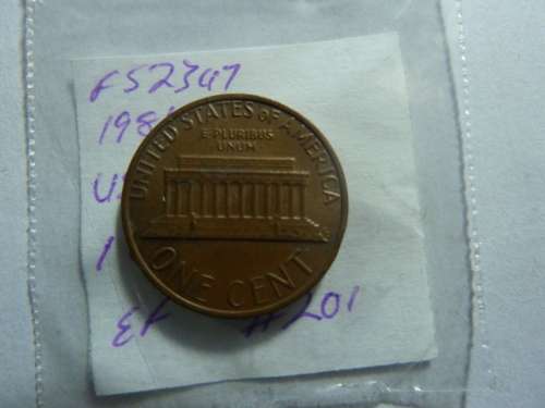1981 United States of America 1 cent