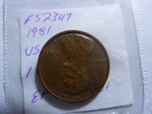 1981 United States of America 1 cent