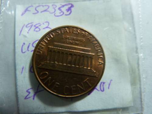1982 United States of America 1 cent