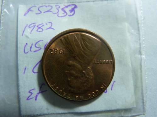 1982 United States of America 1 cent